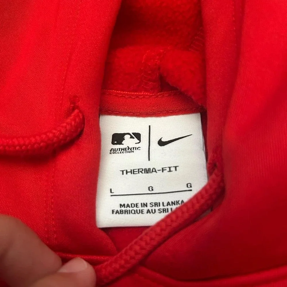 Nike red Angels hoodie Size L
